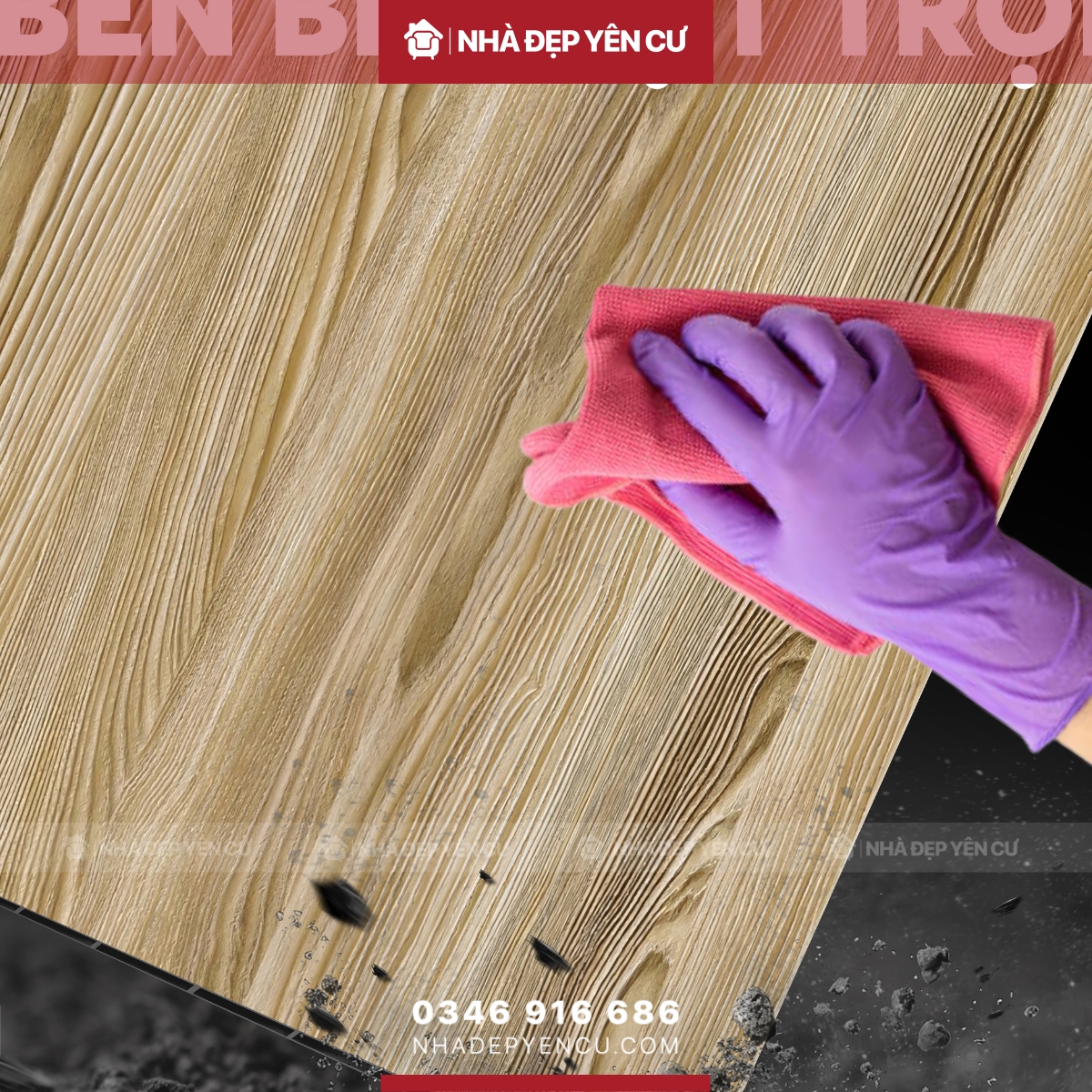 Ecoplast vật liệu dễ dàng vệ sinh